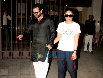 Saif Ali Khan and Kareena Kapoor Khan snapped on their anniversary