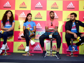 Saiyami Kher snapped at the Adidas event