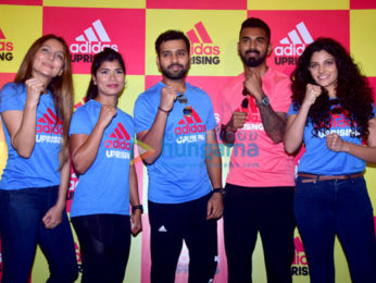 Saiyami Kher snapped at the Adidas event