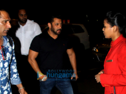 Salman Khan and Katrina Kaif snapped at the airport