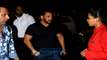 Salman Khan and Katrina Kaif snapped at the airport