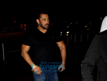 Salman Khan and Katrina Kaif snapped at the airport