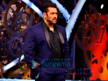 Salman Khan shoots for an episode of 'Bigg Boss 11'
