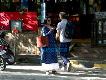 Sara Ali Khan and Konkona Sen Sharma snapped at the Kitchen Garden
