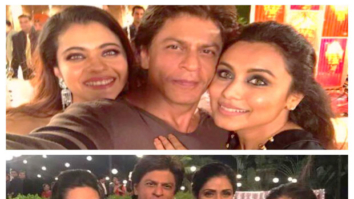 Shah Rukh Khan reunites with Kuch Kuch Hota Hai ladies Kajol and Rani Mukerji; poses with Sridevi, Karisma Kapoor, Alia Bhatt
