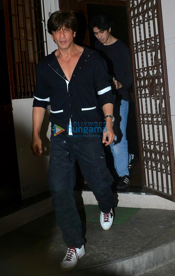 Shah Rukh Khan snapped at Shankar Mahadevan’s studio