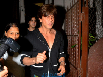 Shah Rukh Khan snapped at Shankar Mahadevan's studio