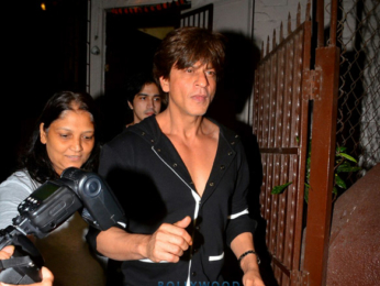 Shah Rukh Khan snapped at Shankar Mahadevan's studio