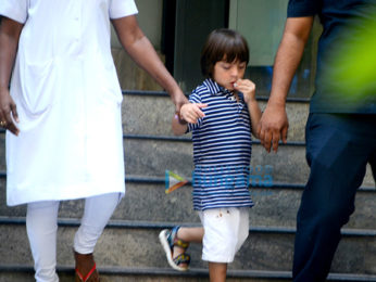Shah Rukh Khan's son AbRam Khan snapped returning from school