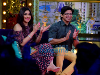 Shaan and wife Radhika shoot Karva Chauth special for Shilpa Shetty Kundra's show Aunty Boli Lagao Boli