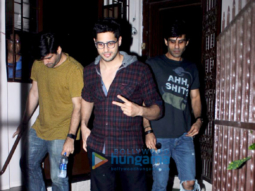 Sidharth Malhotra snapped outside a studio
