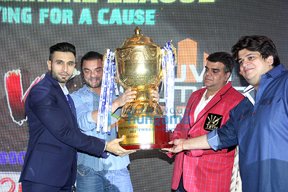 sohail khan graces the launch of tony premiere league 4