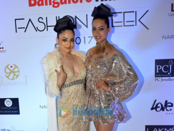 Sridevi, Shruti Hassan, Saina Nehwal walk the ramp at the 'Bangalore Times Fashion Week 2017'