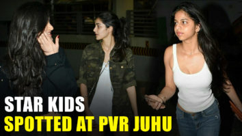 Star Kids Suhana Khan, Ananya Pandey, Shanaya Kapoor SPOTTED At PVR Juhu