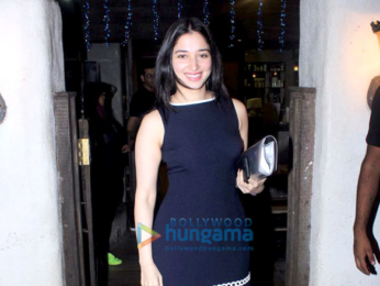 Tamannaah Bhatia snapped at Hakim’s Aalim salon