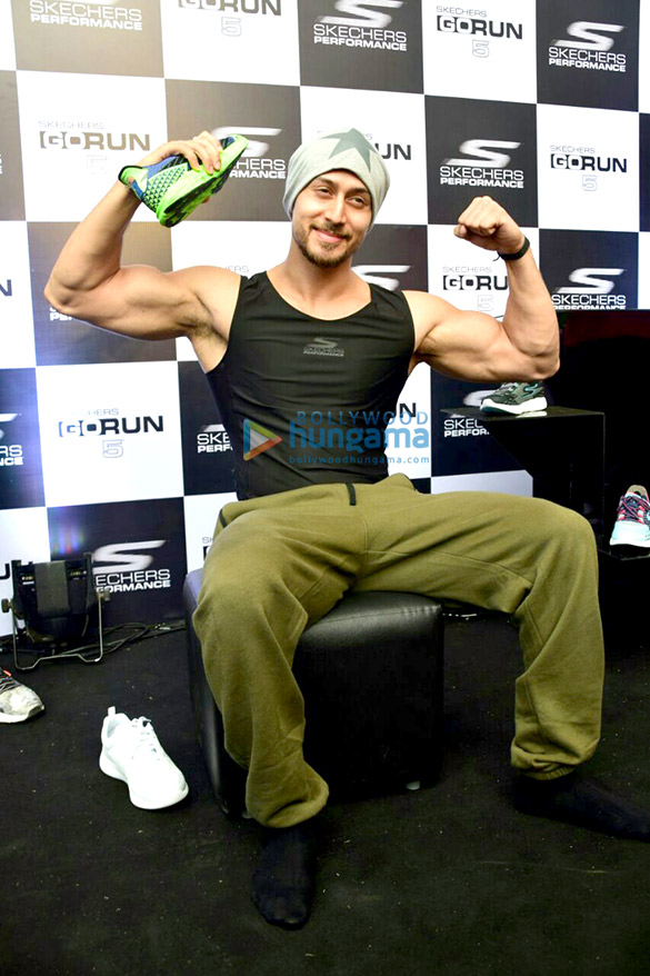 tiger shroff attends the launch of sketchers 4