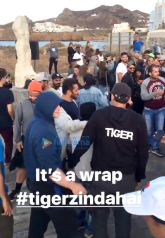 On The Sets Of The Movie Tiger Zinda Hai