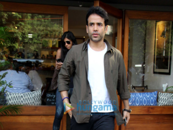 Tusshar Kapoor spotted at Bandra
