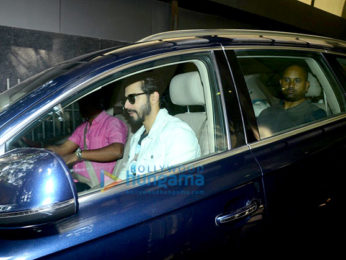 Varun Dhawan spotted after gym session in Khar