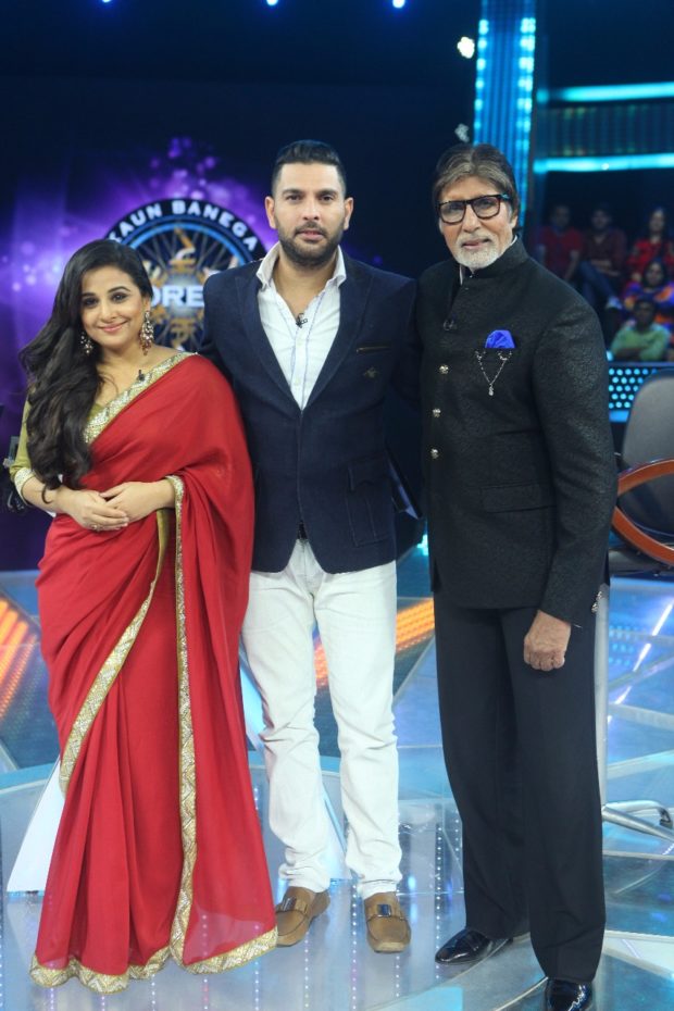 Vidya Balan and Yuvraj Singh join Amitabh Bachchan-2