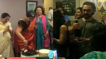 Watch: Aamir Khan celebrates ex-wife Reena Dutta’s 50th birthday