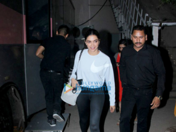 Deepika Padukone snapped post Padmavati promotion pack up