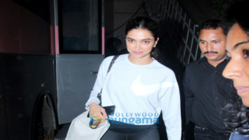 Deepika Padukone snapped post Padmavati promotion pack up