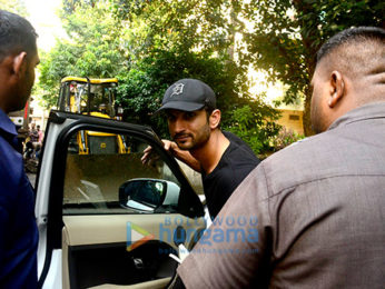 Sushant Singh Rajput snapped at Shankar Mahadevan's studio