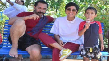 Aamir Khan and Kiran Rao celebrate Azad’s sixth birthday a week before by taking him to a theme park!