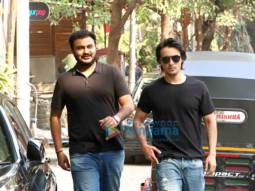 Aayush Sharma snapped in Bandra