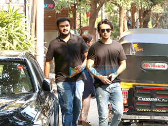 Aayush Sharma snapped in Bandra