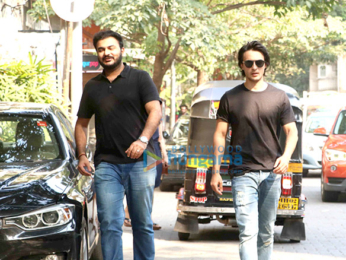 Aayush Sharma snapped in Bandra