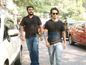 Aayush Sharma snapped in Bandra