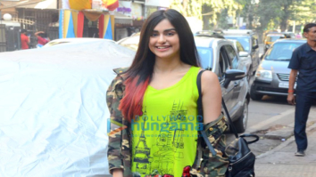 Adah Sharma spotted walking on the streets of Mumbai