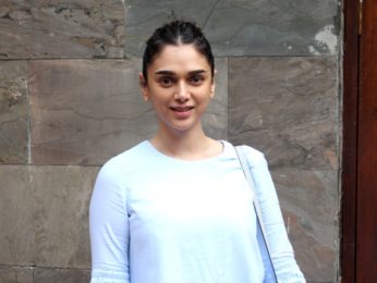 Aditi Rao Hydari and Atul Kasbekar spotted at Indigo in Bandra