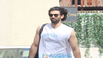 Aditya Roy Kapur, Sooraj Pancholi, Shahid Kapoor and Mira Rajput spotted at Reset Gym