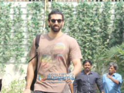 Aditya Roy Kapur and Sooraj Pancholi spotted outside their gym