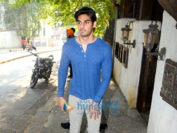 Ahan Shetty snapepd at Hakim Aalim's
