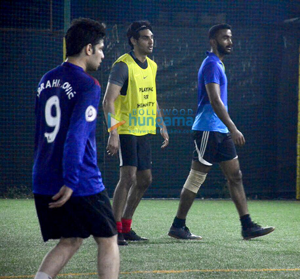 ahan and aadar at snapped at a soccer practice in juhu 2