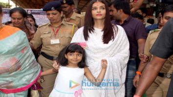 Aishwarya Rai Bachchan and her mom seek blessings at Siddhivinayak temple on her birthday