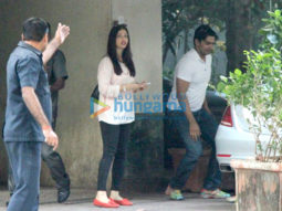 Aishwarya Rai Bachchan spotted at her mother’s house
