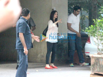 Aishwarya Rai Bachchan spotted at her mother's house