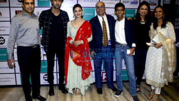 Alia Bhatt and Ranbir Kapoor at Nehru Centre to spread awarness on organ donation