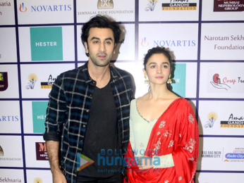 Alia Bhatt and Ranbir Kapoor at Nehru Centre to spread awarness on organ donation