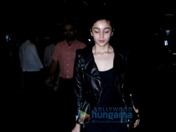 Alia Bhatt snapped at the airport