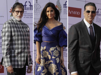 IFFI 2017: Amitabh Bachchan, Akshay Kumar, Katrina Kaif and others grace the closing ceremony in style! IFFI 2017: Amitabh Bachchan, Akshay Kumar, Katrina Kaif and others grace the closing ceremony in style!