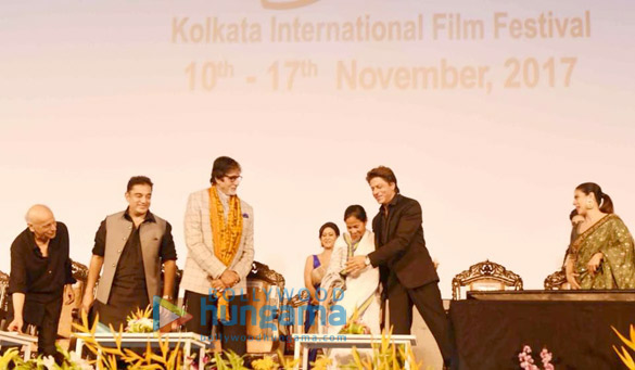 amitabh bachchan shah rukh khan and others grace the kolkata international film festival 2