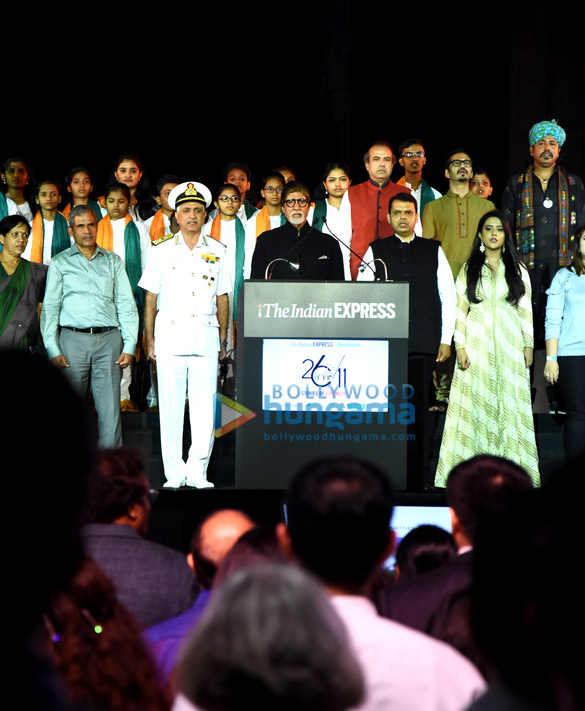 amitabh bachchan attends the 2611 stories of strength event at gateway of india 2