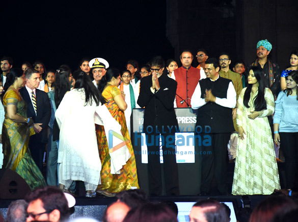 amitabh bachchan attends the 2611 stories of strength event at gateway of india 3