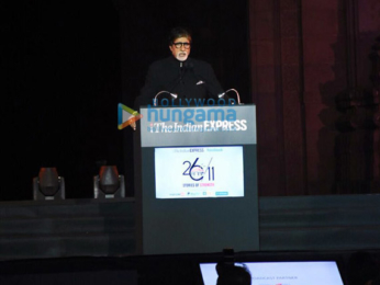 Amitabh Bachchan attends the 2611 - Stories of Strength event at Gateway of India